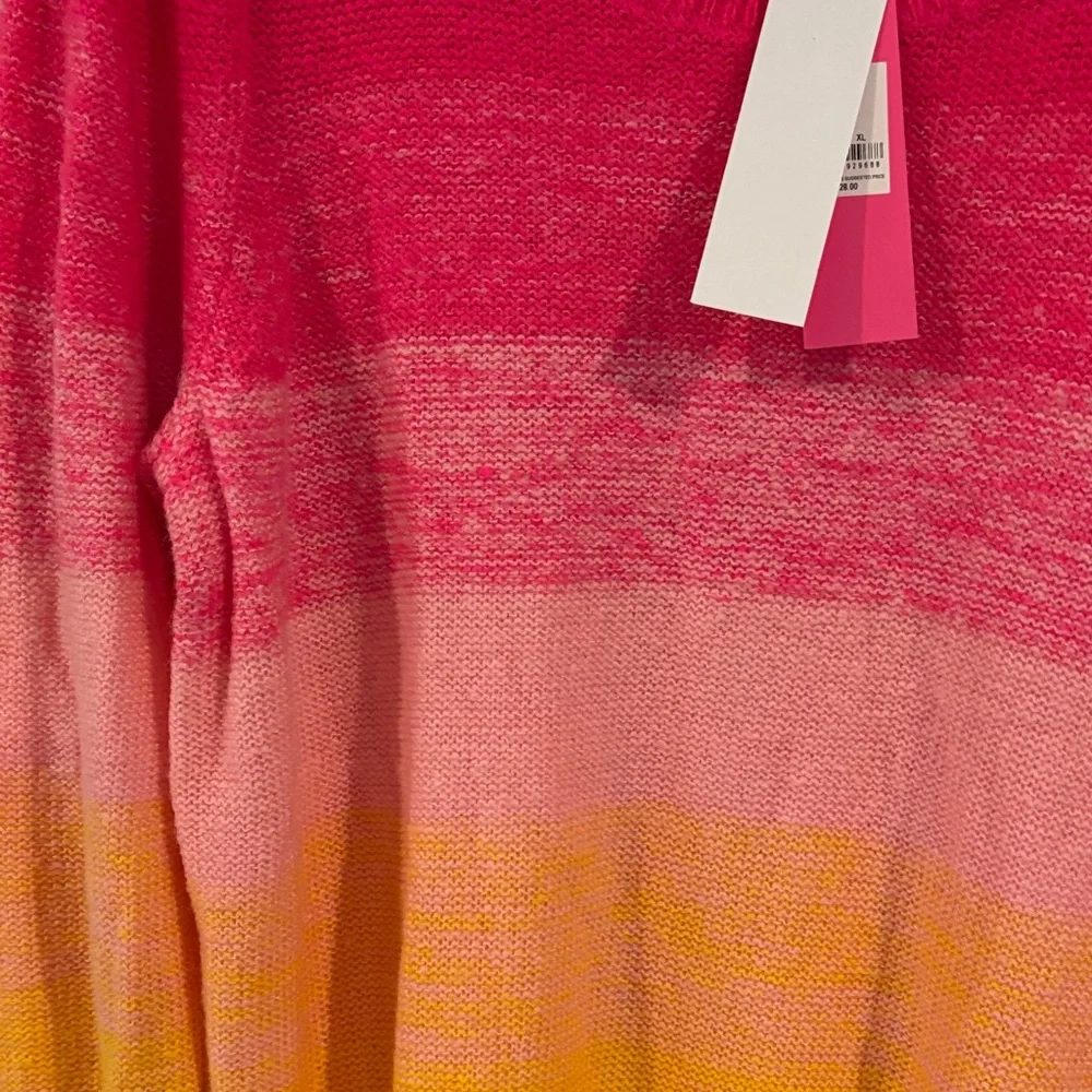 NWT Lilly Pulitzer lightweight sweater size xl - Picture 5 of 9